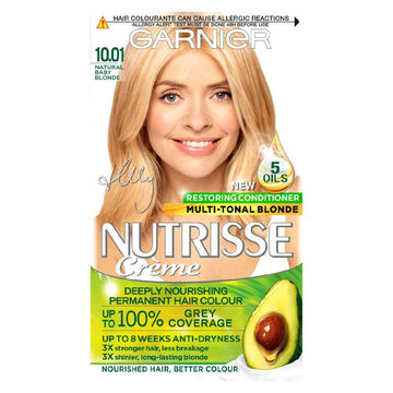 Nutrisse 10.01 Natural Baby Blonde Permanent Hair Dye - Holly Willoughby Shade
